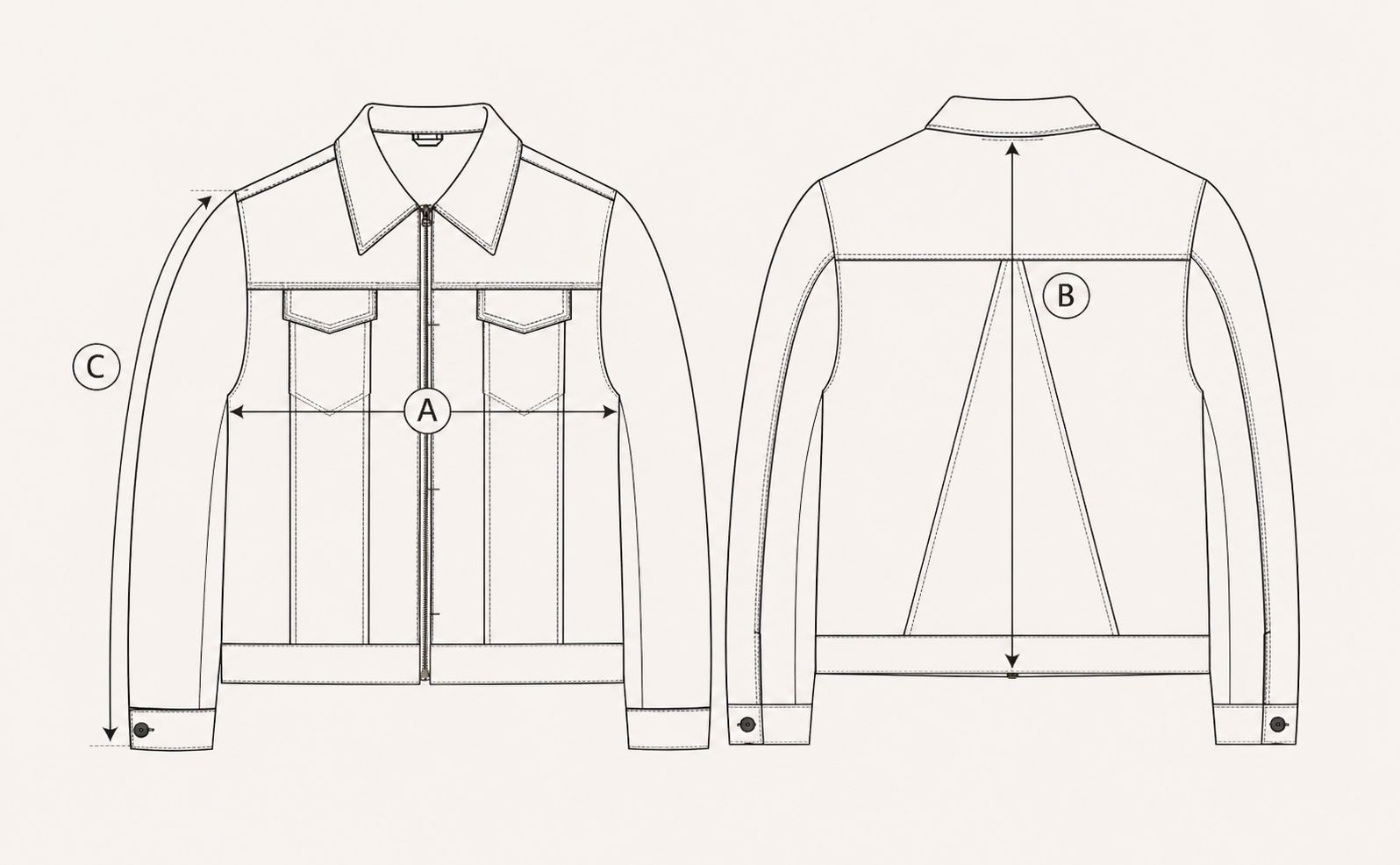 Size Chart - Veste