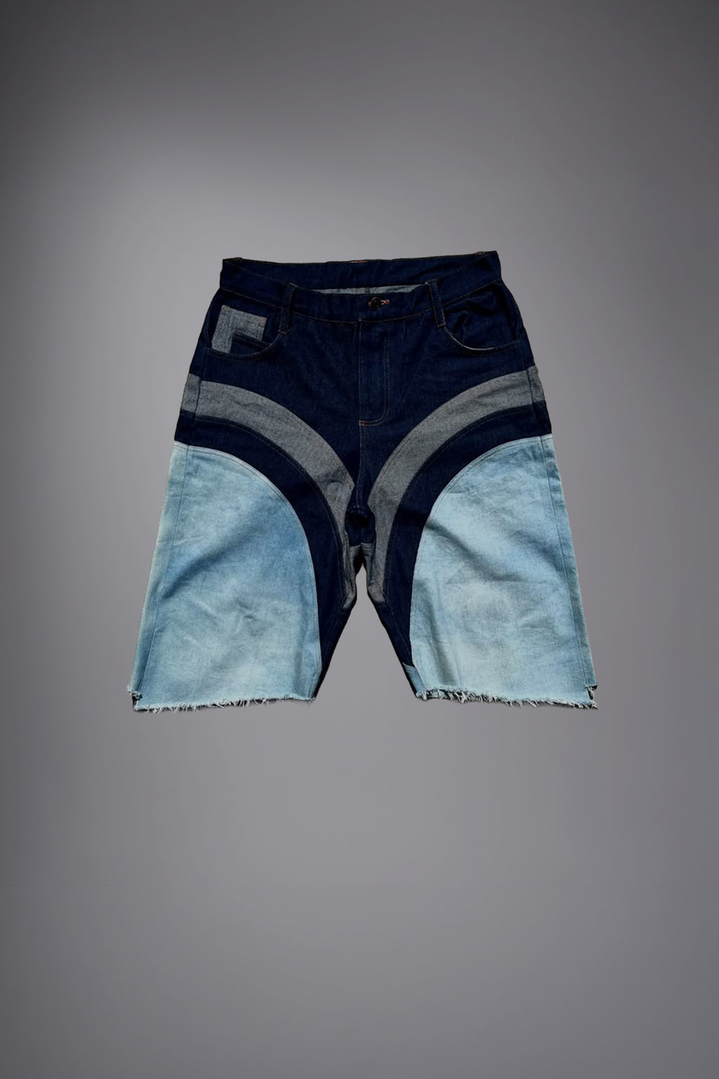 MOTOR CIRCLE - Short en Triple Jean